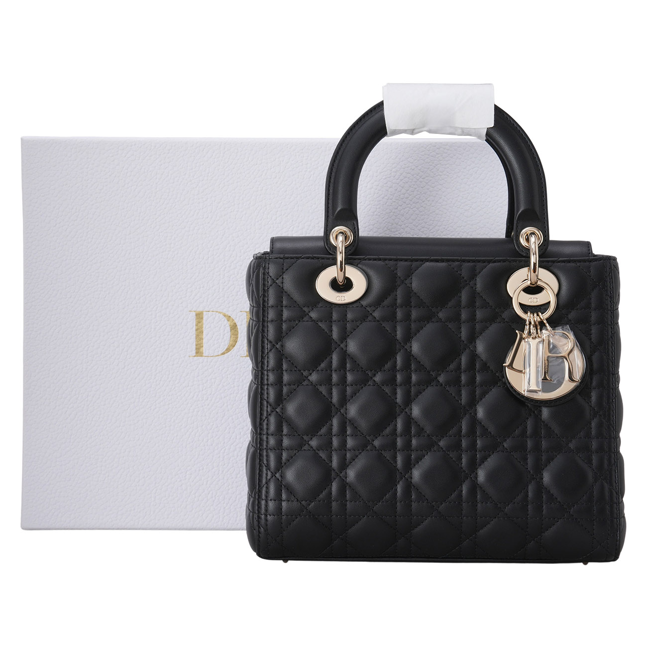 CHRISTIAN DIOR(USED)디올 레이디디올 미디움 백